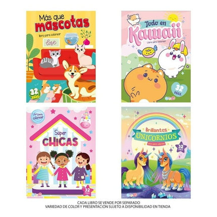 LIBRO PARA COLOREAR 32 PAGS