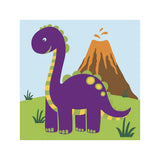 Pinta por Numero Kids Dinosaurio 21×21cm