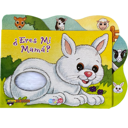 Set 4pz Libros con textura 20x15cm 10 paginas Surtido