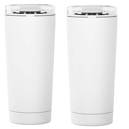 2 Vasos Trompeta 500 ml con Sonido Fuerte | Vaso Doble Pared con Tapa de Seguridad | Ideal para Estadio, Mundial, Fiestas y Animación Deportiva
