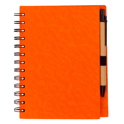 🎒Libreta de Cartón Ecologica con 70 Hojas Raya y Bolígrafo Incluido ✨