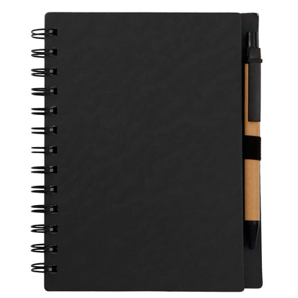 🎒Libreta de Cartón Ecologica con 70 Hojas Raya y Bolígrafo Incluido ✨