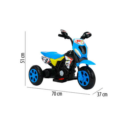 MOTOCICLETA MONTABLE ELECTRICA CON LUZ Y SONIDO