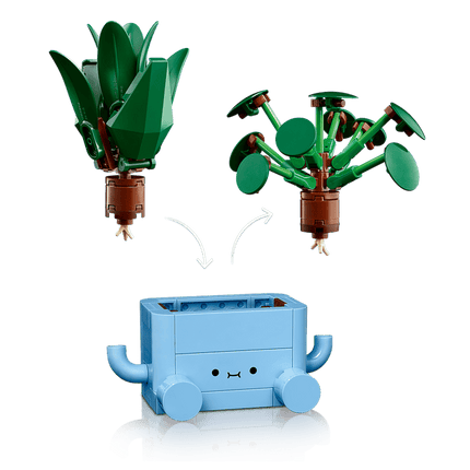 Plantas Felices de Construcción, Juguete Creativo Infantil 217 piezas