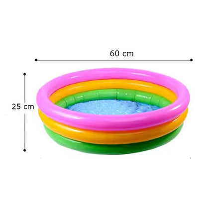 Alberca Inflable Circular Multicolor 60 cm 104197 - Storyland