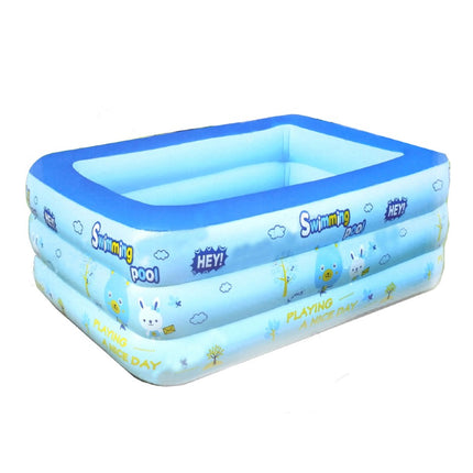Alberca Inflable rectangular Azul 190 cm 104234 - Storyland