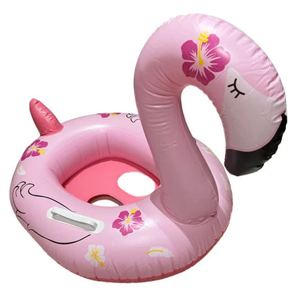 Flamingo inflable Salvavida Rosa 70 cm 108885 -Storyland