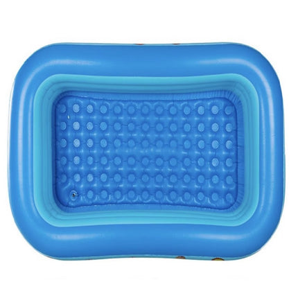 Alberca Inflable Rectangular Azul 130 cm 108902 - Storyland