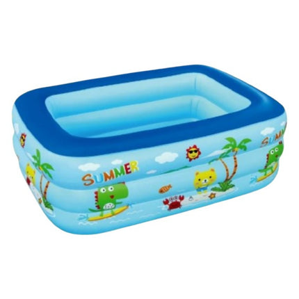 Alberca Inflable rectangular Azul 150 cm 108905 - Storyland