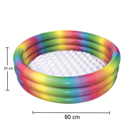 Alberca Inflable circular Multicolor 90 cm 108915 - Storyland