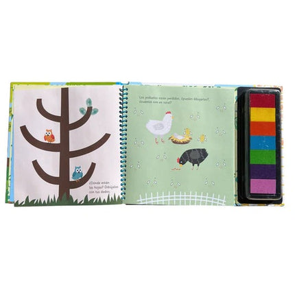 Pinta Huellitas 29x22cm 32pag