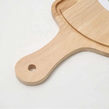 Plato para Pizza 56x 14 cm Rectangular de Madera, Tabla Individual para Servir, Ideal para Cocina, Restaurante, Botanas y Postres