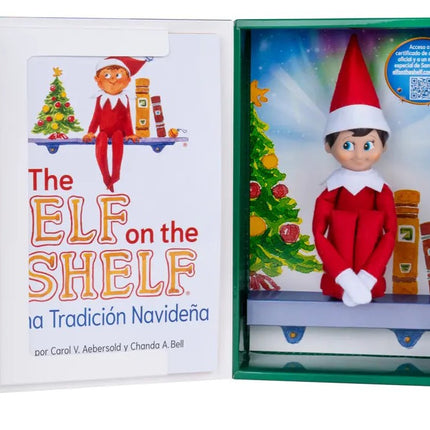 Libro El duende en el estante Una tradición navideña- Elf on the Shelf en español