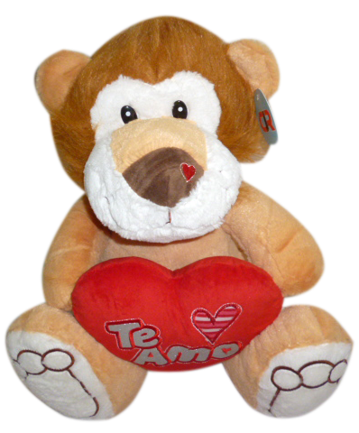 Peluche LEON 24 CM para Fiestas, Bolos y Regalos Sorpresa