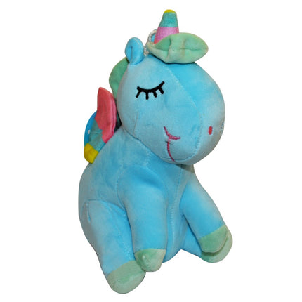 Peluche Unicornio Azul 26 Cm Storyland 128748