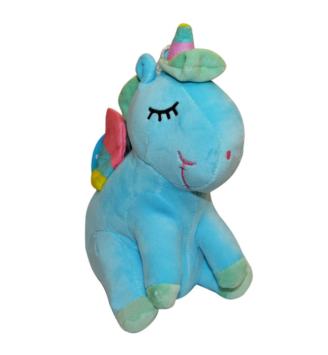 Peluche Unicornio Azul 26 Cm Storyland 128748
