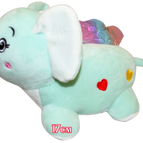 ELEFANTE AZUL 17 CM