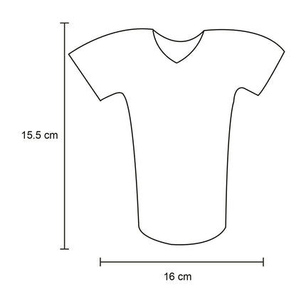 Pack 12.  Porta Cerveza en Forma de Camiseta Selección Mexicana – Neopreno Aislante