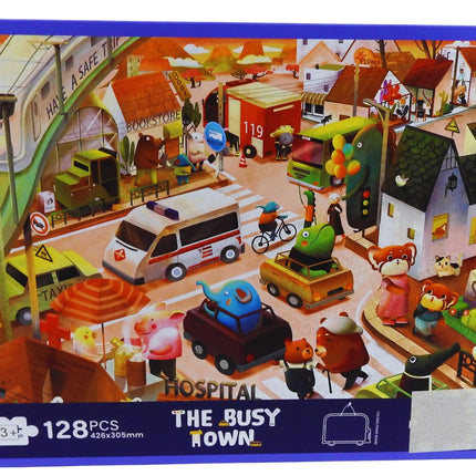 Rompecabezas ciudad 128 piezas 148686 Storyland