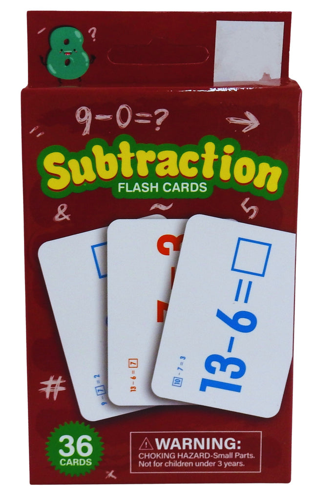 36 Tarjetas didácticas de resta 148711 Storyland