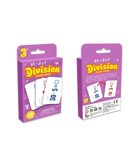 36 Tarjetas didácticas de división 148713 Storyland