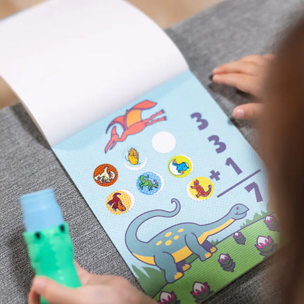Bloc de actividades y sello de pegatinas Sticker WOW