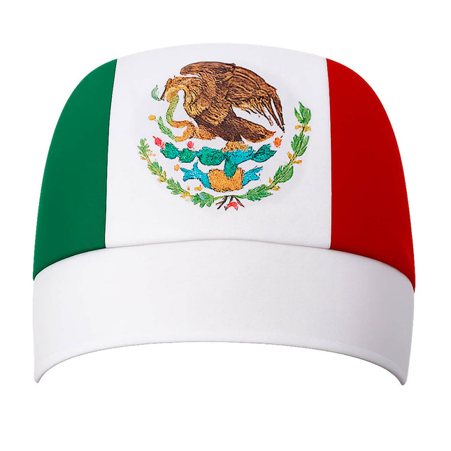 Bandana Tricolor México – Gorro. Accesorio de Poliéster Ideal para Eventos y Mundial 🎉🇲🇽