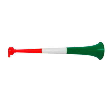 🎺 Corneta Tricolor Extensible – Trompeta de Plástico para Eventos y Mundial