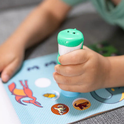 Bloc de actividades y sello de pegatinas Sticker WOW