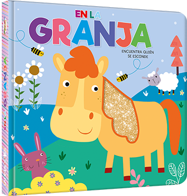 Libro Texturas En La Granja 16pag 18x18cm