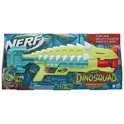 Nerf  Lanzador de dardos Armorstrike Dinosaurio