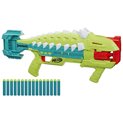 Nerf  Lanzador de dardos Armorstrike Dinosaurio