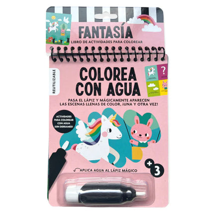 COLOREA CON AGUA FANTASIA