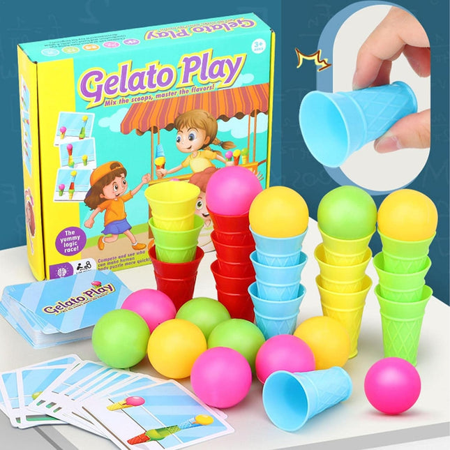Juego Tarjetas De Velocidad Helado Storyland