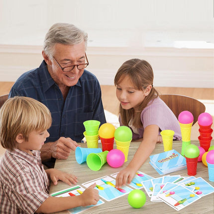 Juego Tarjetas De Velocidad Helado Storyland