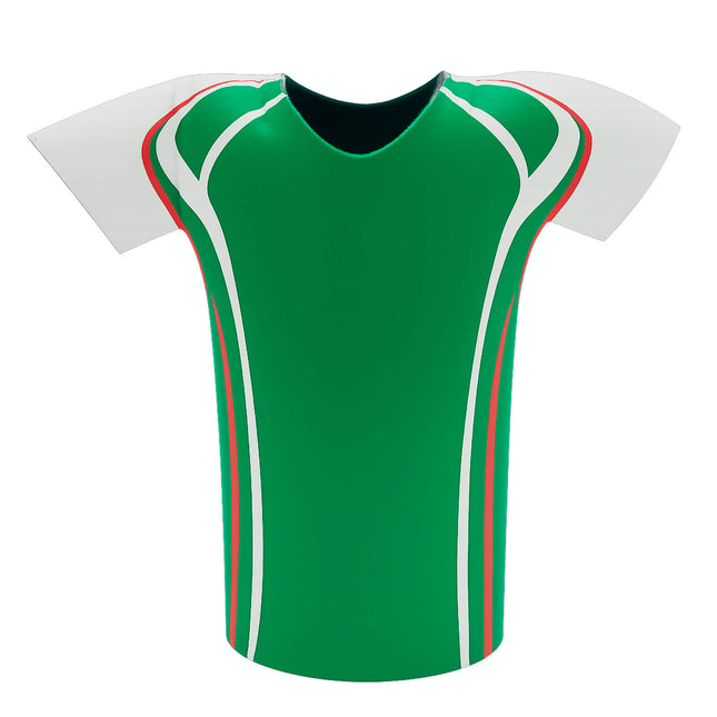 Pack 12.  Porta Cerveza en Forma de Camiseta Selección Mexicana – Neopreno Aislante