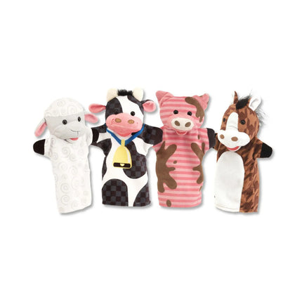 Melissa & Doug Títeres de mano - Amigos de la granja