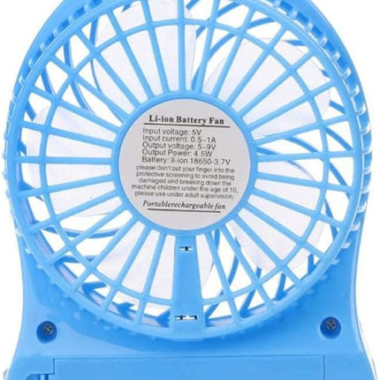Mini Ventilador Portatil Recargable