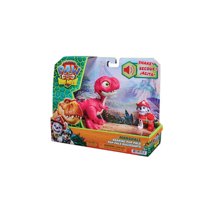 Paw Patrol Figuras Dino Roaring Y Cachorro 1pza