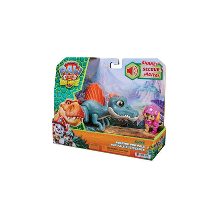 Paw Patrol Figuras Dino Roaring Y Cachorro 1pza