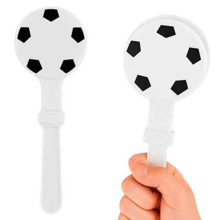 👏 Aplaudidor de Plástico en Forma de Balón de Soccer – Accesorio para Eventos Deportivos