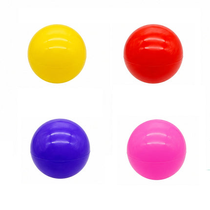 24 Pelotas de Plástico lisa NO. 8 | Balón Ligero para Juegos, Escuela, Playa y Exterior | Colores Surtidos