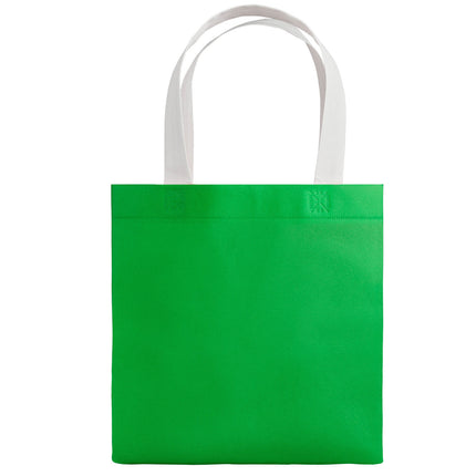 15 Bolsa Ecológica Chica Non Woven Con Asa Y Fuelle Para Mundial, Regalos, Eventos Y Promocionales