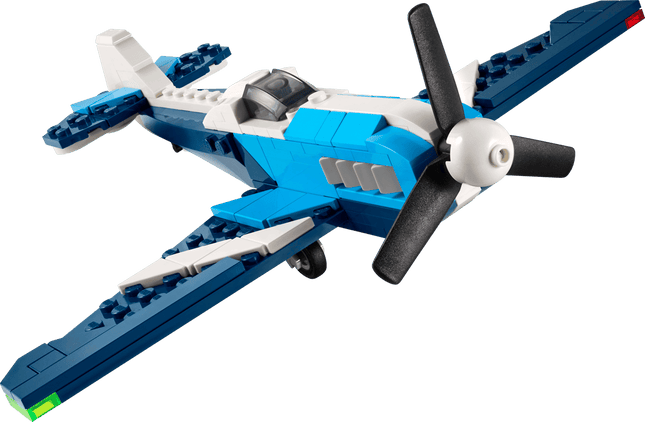 Bloque Aeronave 3 EN 1 : Avión de Carreras 178 piezas