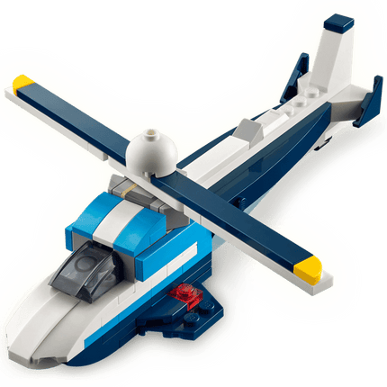 Bloque Aeronave 3 EN 1 : Avión de Carreras 178 piezas