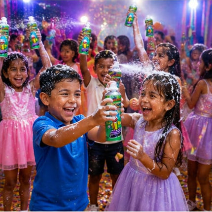 Espuma para Niños Caja con 24 pzas, Divertido y Seguro para Fiestas