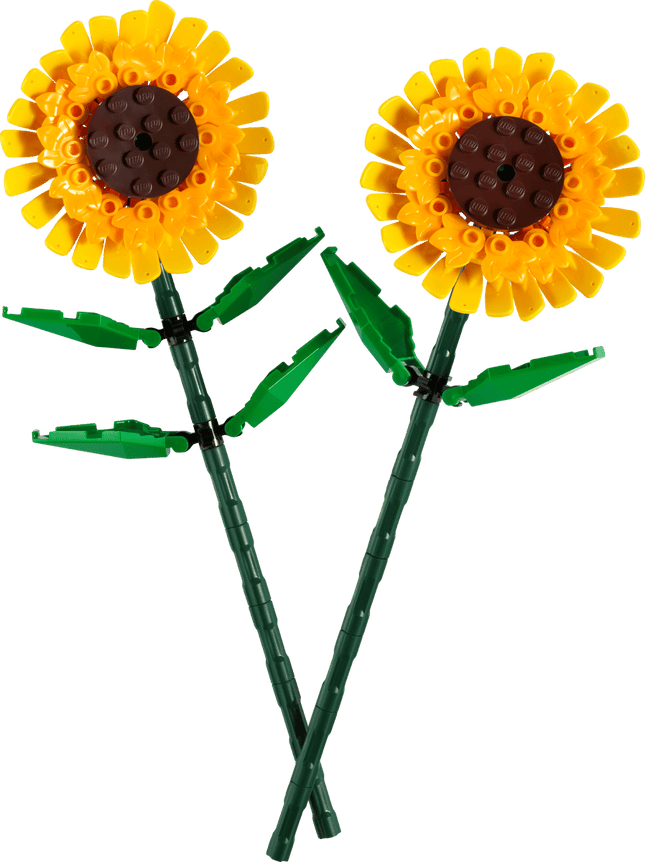 Flores  Girasoles Armables, Decoración Elegante para Escritorio y Hogar  191 piezas🌻