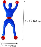 20 Pzas de Muñecos Escalador de Pared Regalitos para Fiesta Infantil Juguetes Pegajosos de Mano, Muñeco Maromero Colores Surtidos, Juguetes para Piñata.Bolos Relleno bolsa de Regalo ZJ-0545