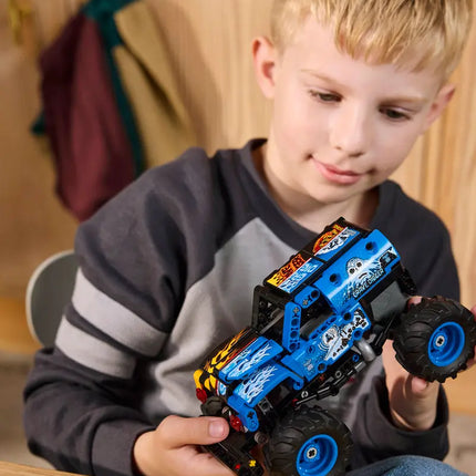 Bloques Monster Jam Grave Digger Fuego y Hielo de 263 piezas