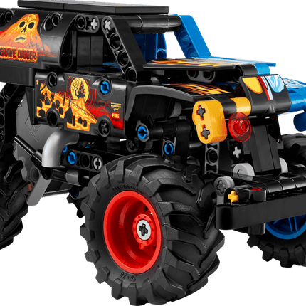 Bloques Monster Jam Grave Digger Fuego y Hielo de 263 piezas